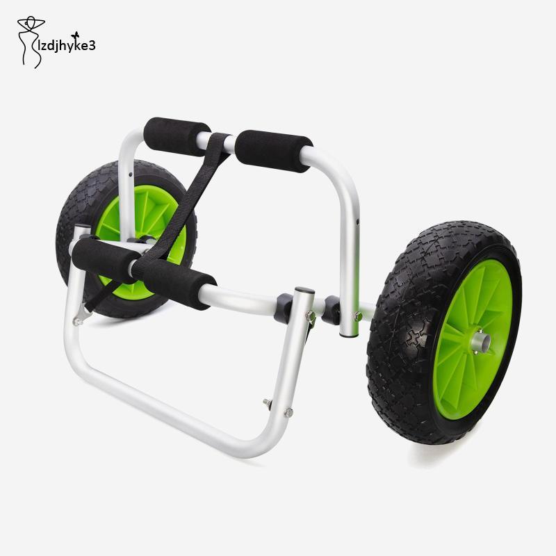 [lzdjhyke3] Kayak Cart Kayak Trailer Heavy Duty Aluminium Alloy Kayak Accessories Carrier