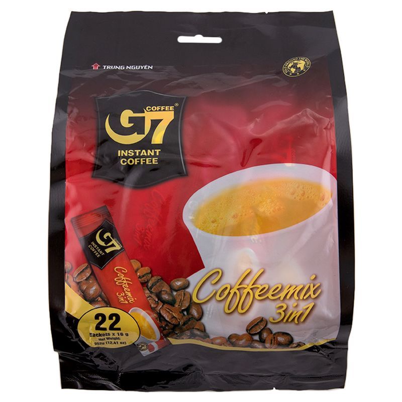 คอฟฟี่จีเซเว่นกาแฟปรุงสำเร็จชนิดผง 352กรัม Coffee G7 Instant Coffee 352g.