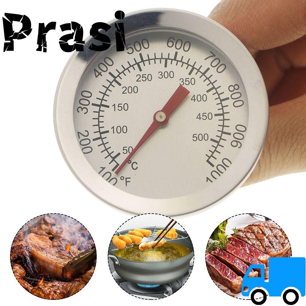 PRASI เครื่องวัดอุณหภูมิเตาอบ Kitchen 50-500 oC Home BBQ เครื่องวัดอุณหภูมิ