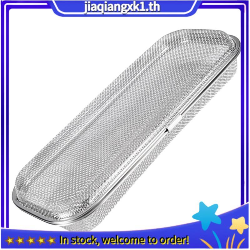 [jiaqiangxk1.th] ตะกร้าเครื่องล้างจาน, สแตนเลสเครื่องล้างจาน Silverware ตะกร้า, เปลี่ยนเครื่องล้างจานตะกร้าภาชนะสี่เหลี่ยมตาข่าย