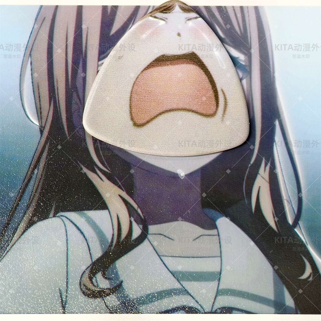 Nagasaki Soyo Soyo กีตาร์ Pick MyGo บทคัดย่อสินค้ากีตาร์ไฟฟ้าเบสวัสดุCelluloid สามารถเล่น