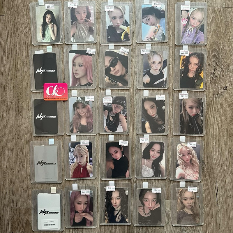 Aespa photocard ARMAGEDDON WHIPLASH