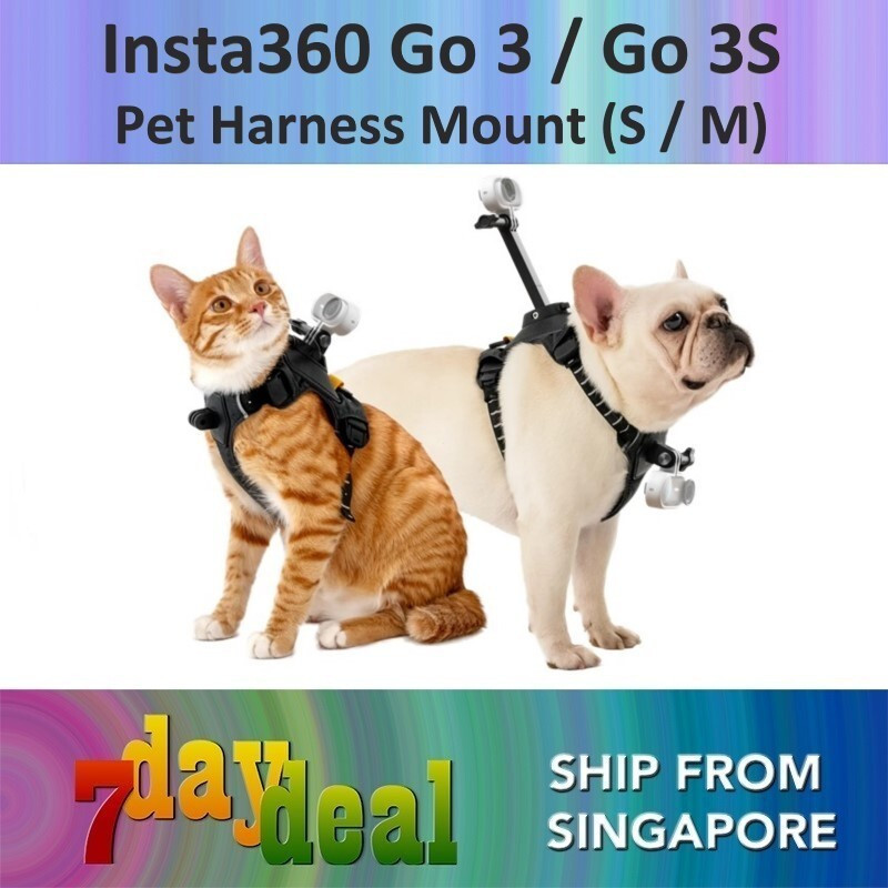 Ta360 GO 3 / GO 3S Pet Harness Mount Small / MediumTH99 GR1Z