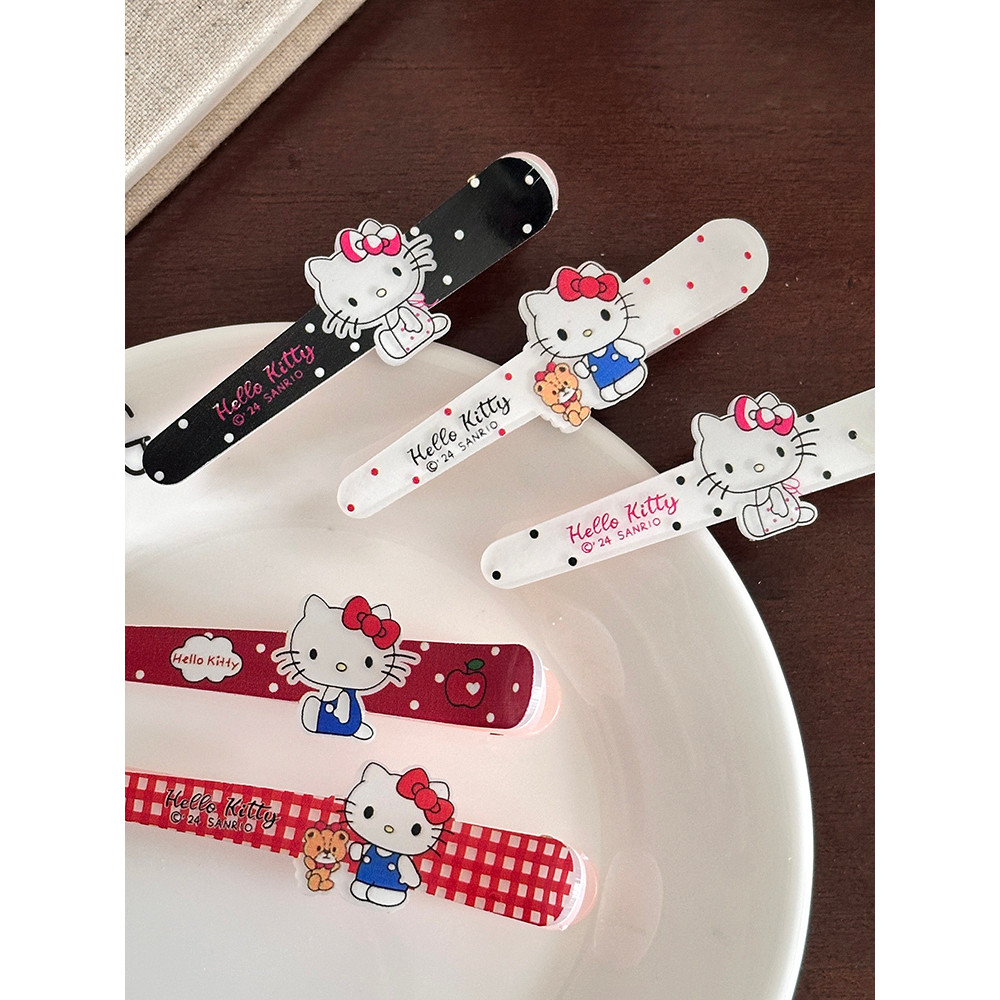 ที่หนีบผม superv กิ๊บติดผม Sanrio Katie Ins Duckbill คลิปแบงส์และกิ๊บรูปการ์ตูนญี่ปุ่น เพิ่มน่ารักใน