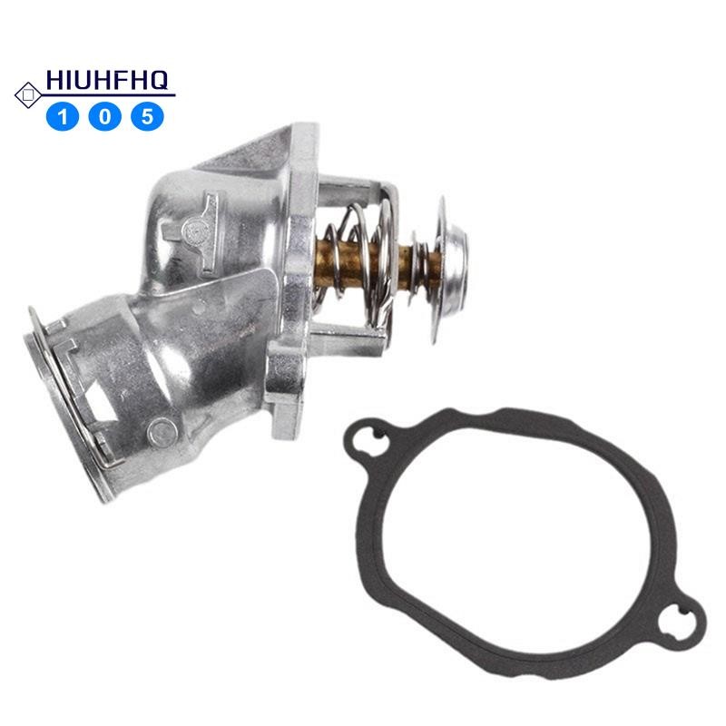 Hiuhfhq106Coolant Thermostat สําหรับ W221 V221 S500 C216 CL500 R230 SL500 B906 Sprinter W639 Thermos