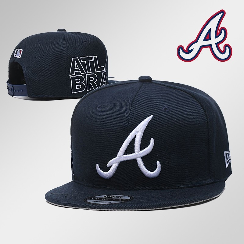 หมวกSnapback Atlanta Braves สไตล์สำหรับผู้ชาย ปรับไซส์ได้