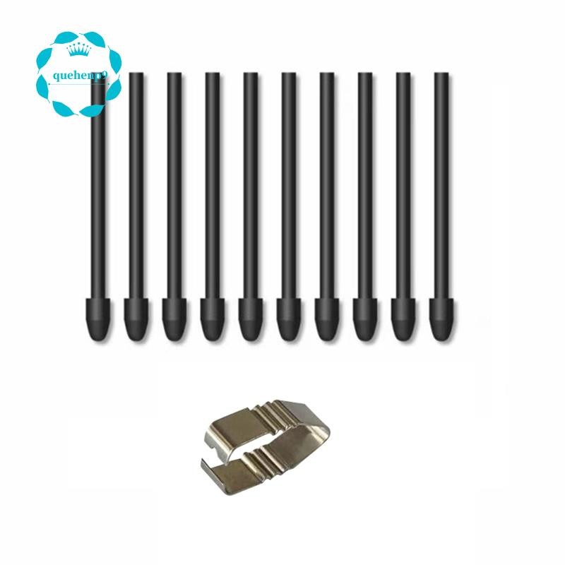[Fast Q9]ปากกาทดแทน Nibs Stylus Tips- 10 ชิ้นชุดสําหรับ PW517, PW515, PW110 ปากกาวาดภาพกราฟิก