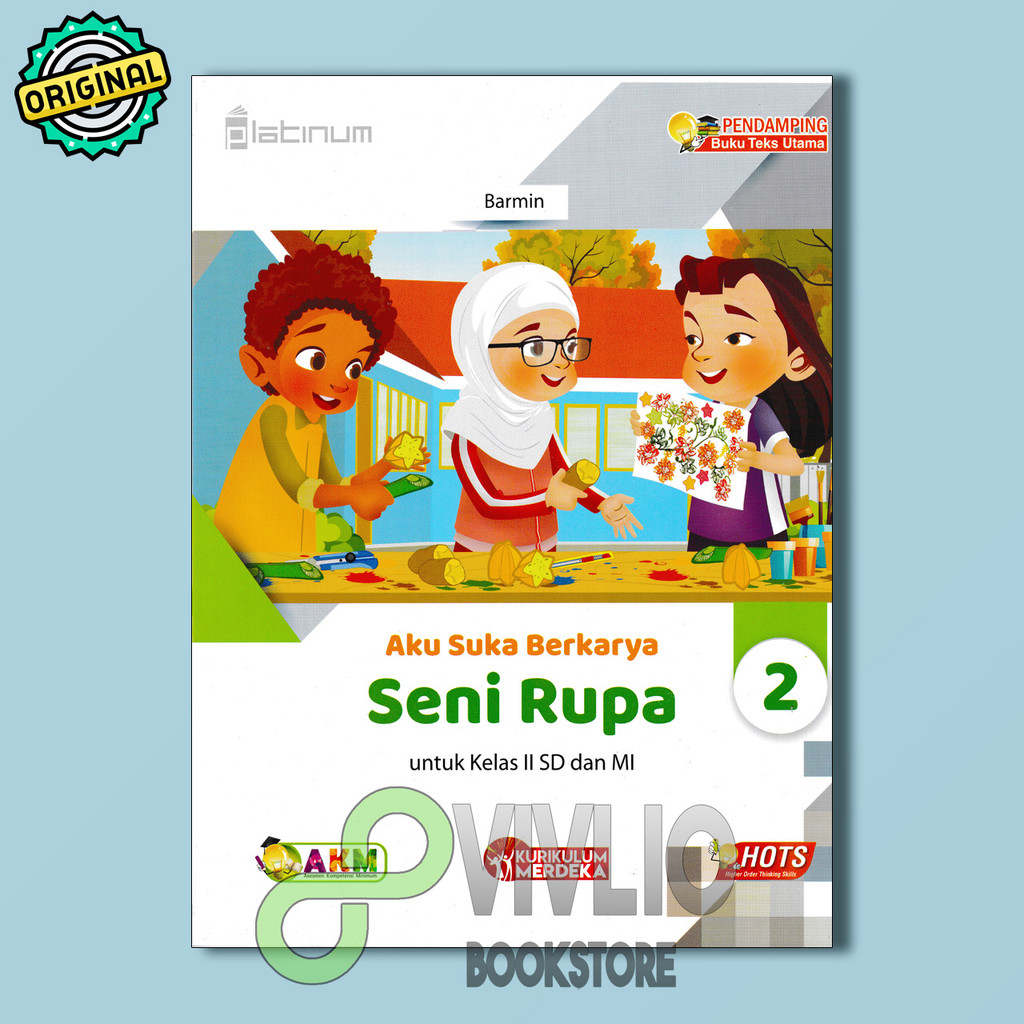 I Like Work Fine Arts 2 สําหรับโรงเรียนประถมศึกษา Grade II และ MI Platinum Revision Tiga Serangkai