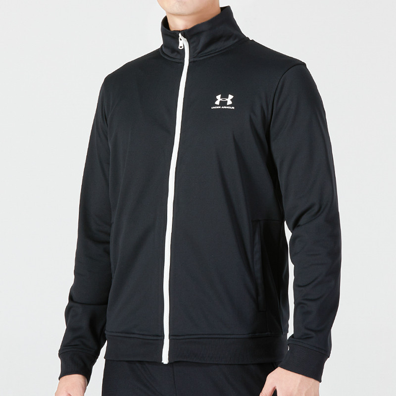 เสื้อแจ็คเก็ต Under Armour Stand Collar Jacket สำหรับผู้ชาย ใหม่ในปี 2023 เหมาะสำหรับสวมใส่ในฤดูร้อน