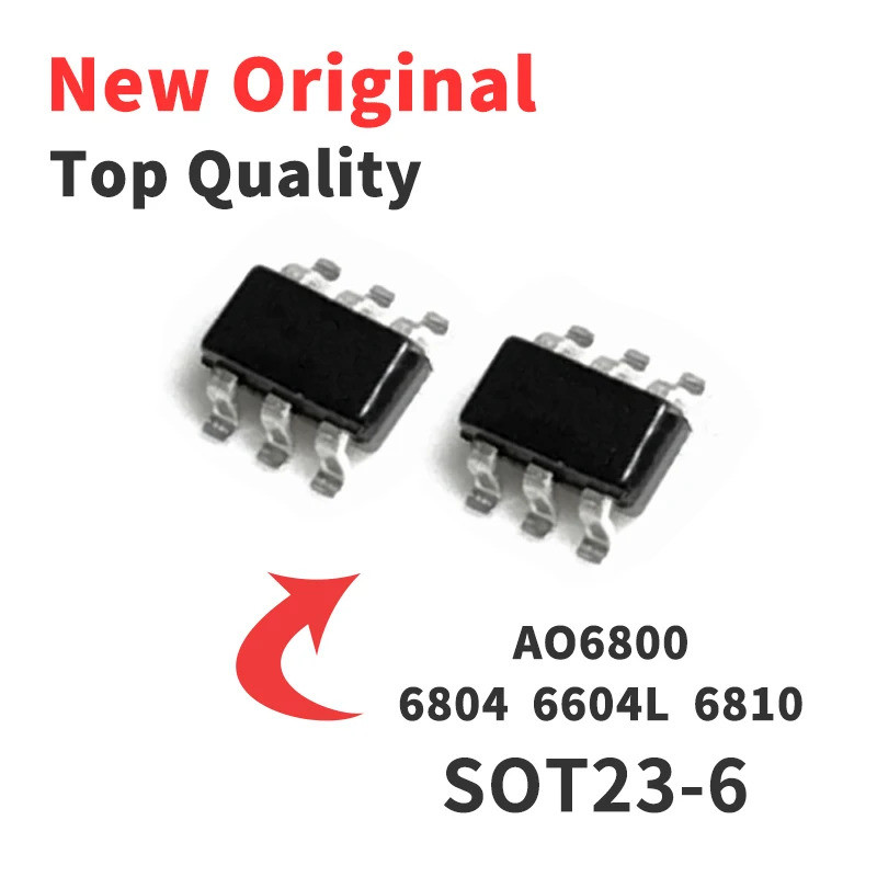 (2-10 ชิ้น) AO6800 AO6804 AO6604L AO6810 A SMD TSOP6 SOT23-6 ชิป IC ใหม่ Original 0VSY