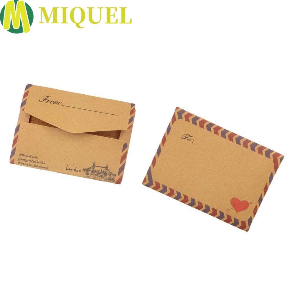 MIQUEL Envelope Student Stationery 45 ชิ้น/เซ็ต School Office Supply Notepad