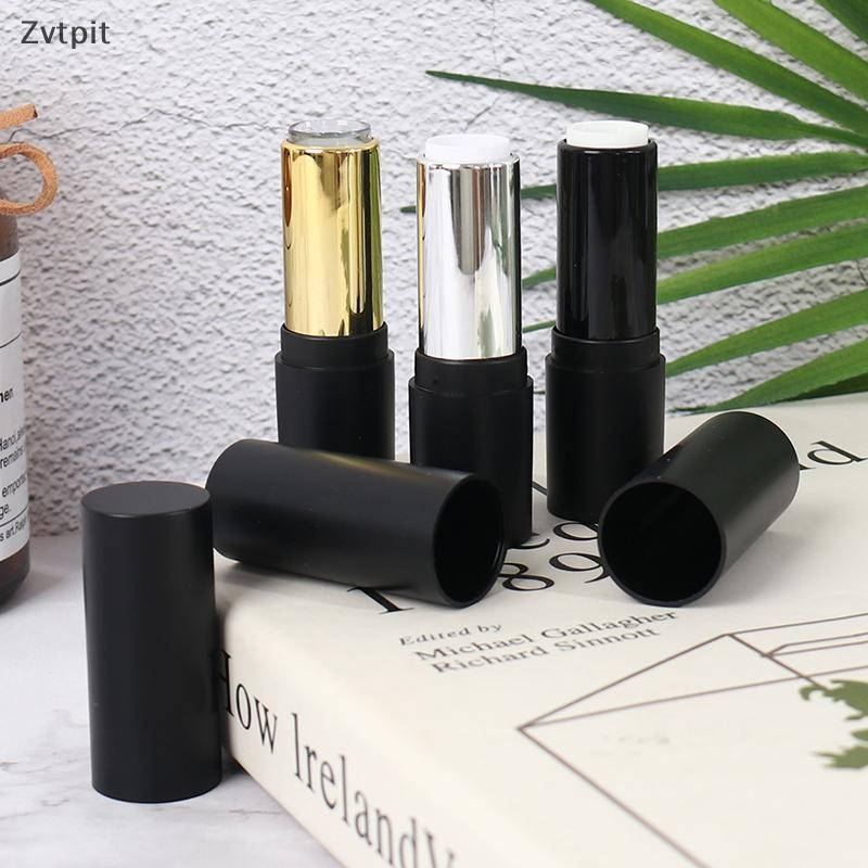 [ZVP] Round Hollow 12.1mm Lipstick Tube Lipstick Container Refillable Cosmetic Packaging Case GHB