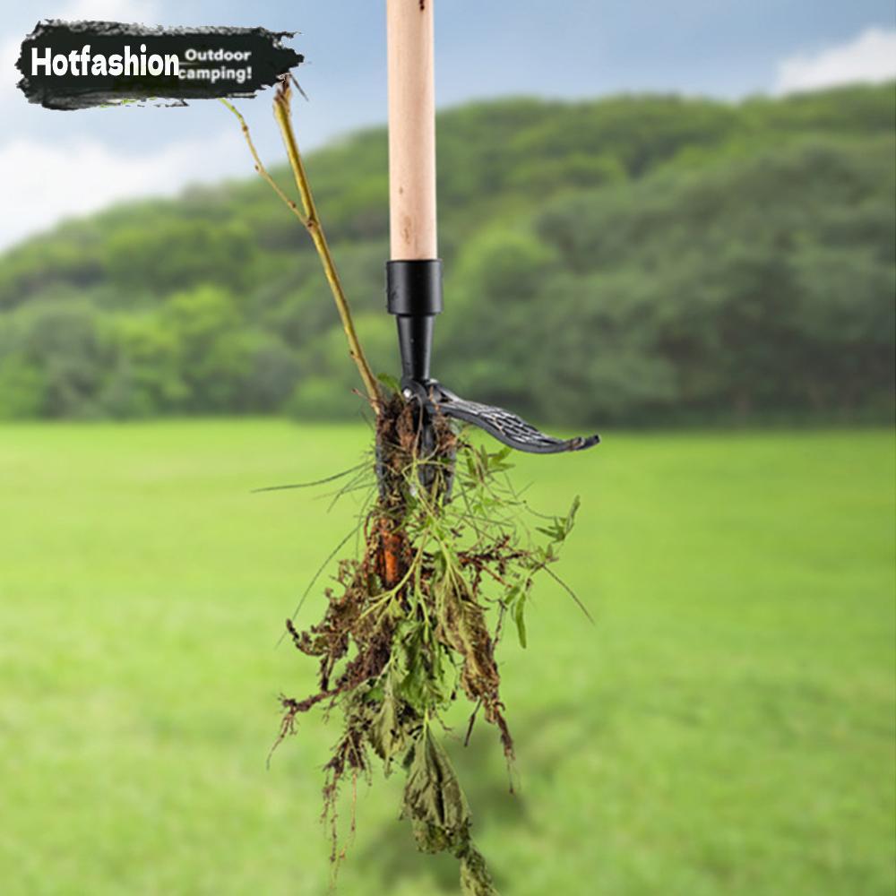 Stand-Up เครื่องมือดึงวัชพืชมือแนวตั้งคู่มือกําจัดวัชพืช Rooter