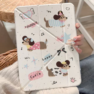 น่ารักเคสกันกระแทก Y-พับสําหรับ for Redmi Pad 2/SE11/8.7 Mi Pad 7 / 7Pro6/6Pro Huawei MatePad 11.5/SE11/12X ใส่ปากกาได