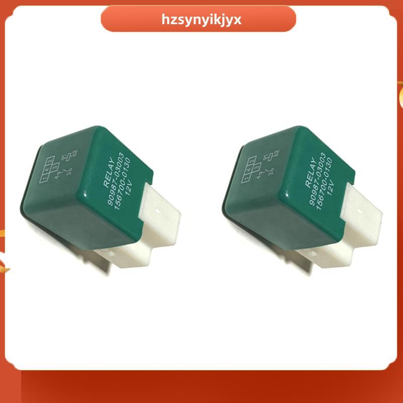 hzsynyikjyx2X พัดลมติดรถยนต์ รีเลย์ 90987-03003 156700-0130 สําหรับ IS250 IS350