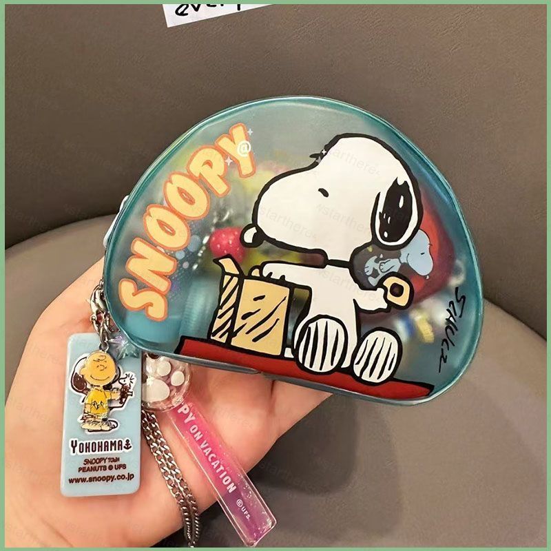 กระเป๋าน้อยๆ ออกแบบตามแบบการ์ตูน Snoopy สำหรับเก็บของเล็กๆ น้อยๆ จาก PVC น้ำหนักเบา ทันสมัย SN4