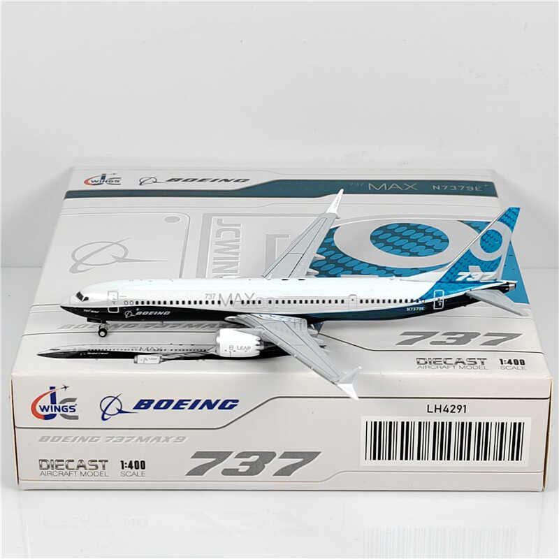 จัดส่งรวดเร็ว - JC Wings LH4291 1: 400 โบอิ้งโรงงานเดิม B737MAX9 N7379E โมเดลเครื่องบินโลหะผสม