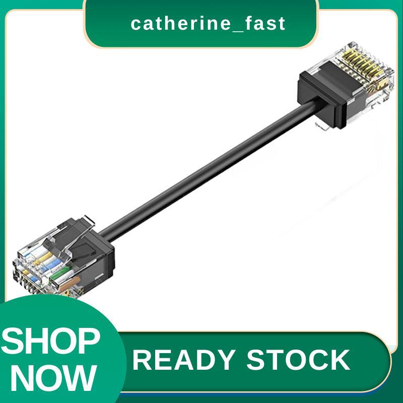 In Stock 24 Pack Slim RJ45 UTP Cat6/Cat6a Network Cord 10Gbps Patch Cable for Patch Panel to Switch 