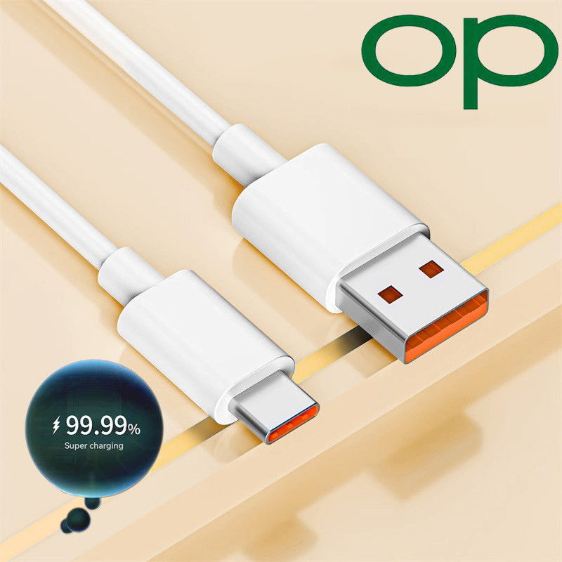 สําหรับเครื่องชาร์จ OPPO Original Fast Charger 66W Type C สาย USB สําหรับเครื่องชาร์จ Android Type C