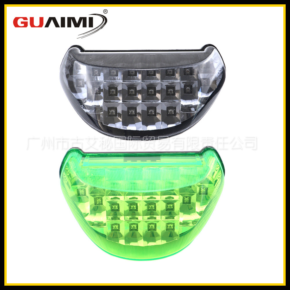 เหมาะสําหรับ Kawasaki Falcon Hunter ZX-12R 00-05 ดัดแปลง LED ไฟท้ายด้านหลังไฟเบรคพร้อมไฟเลี้ยว