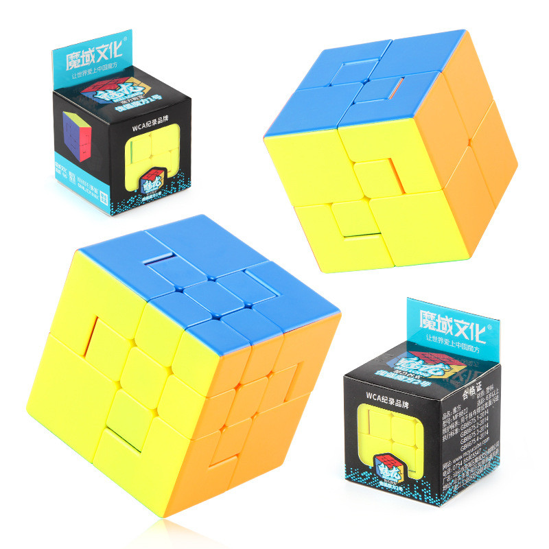 [คลังสินค้าพร้อม] Magic Dragon Puppet Rubiks Cube No. 1 เบอร์ 2 รูปพิเศษสี่สั่งซื้อเปลี่ยนหมุนลูกบาศ