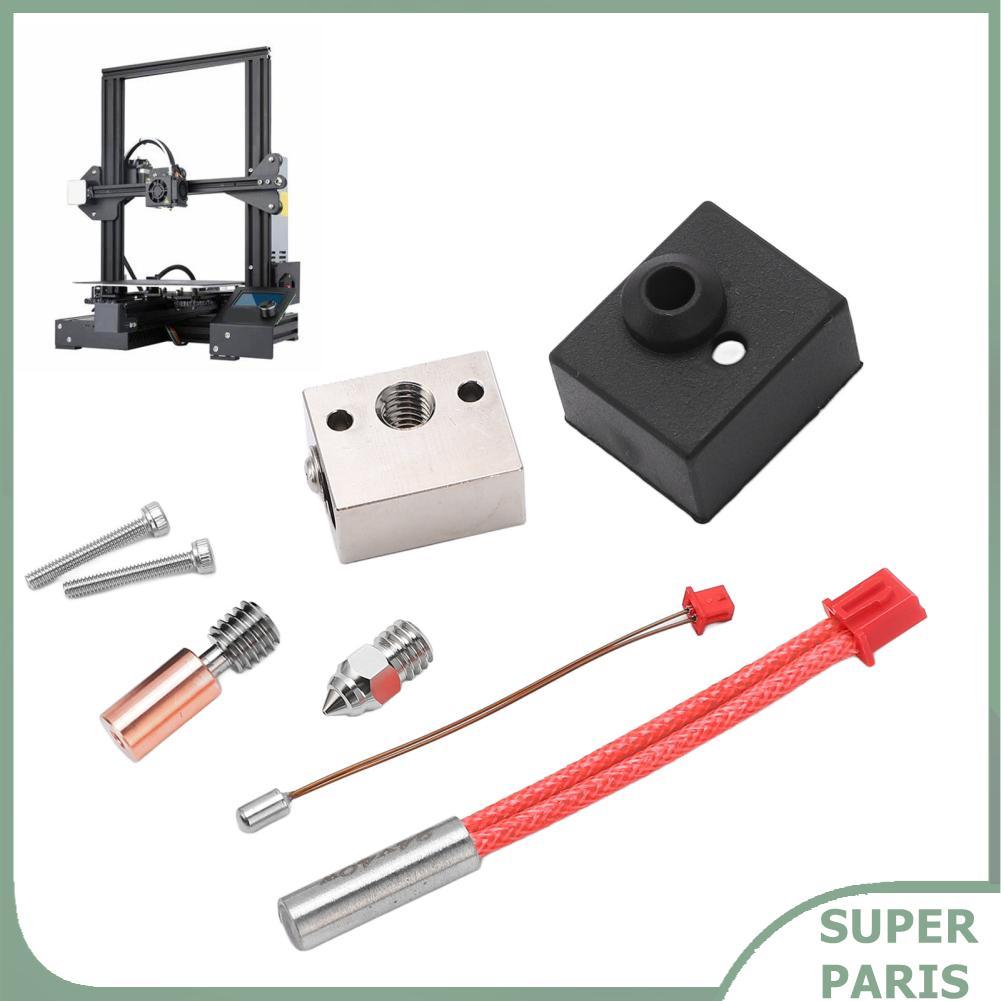Superparis Superparis Hilitand 3D Printer Hotend Kit Sprite Extruder เครื่องทำความร้อน Bimetal ความร