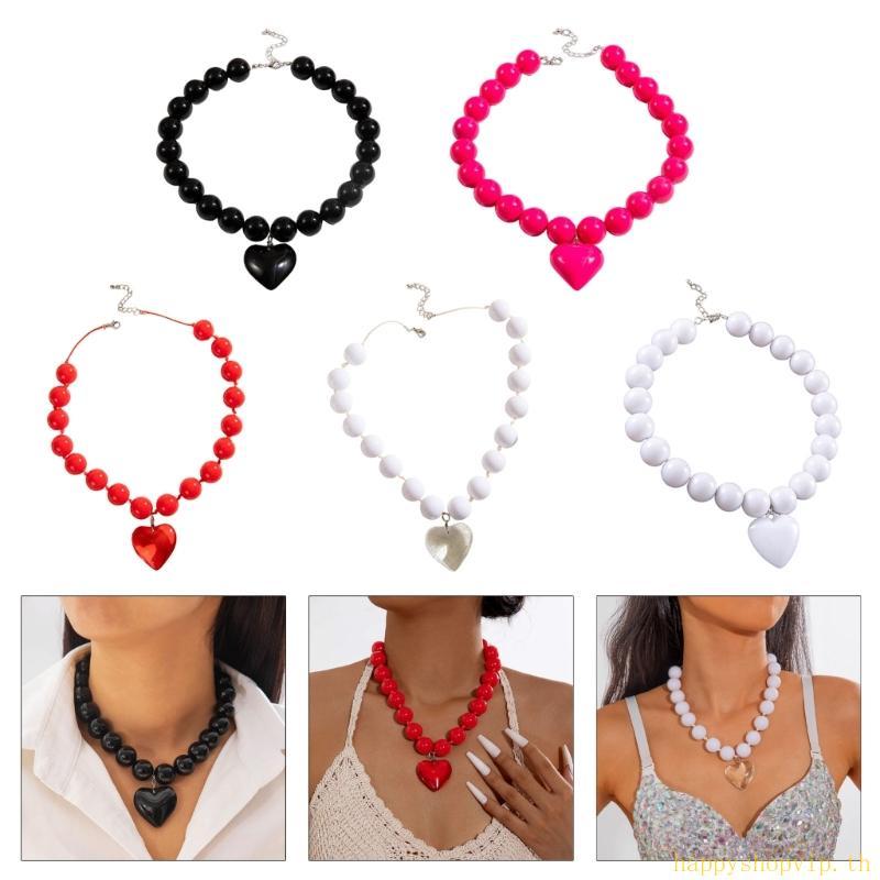 HSV Chic Heart สร้อยคอ สำหรับผู้หญิงยุคใหม่ โดดเด่นด้วยความหรูหราและความมีสไตล์