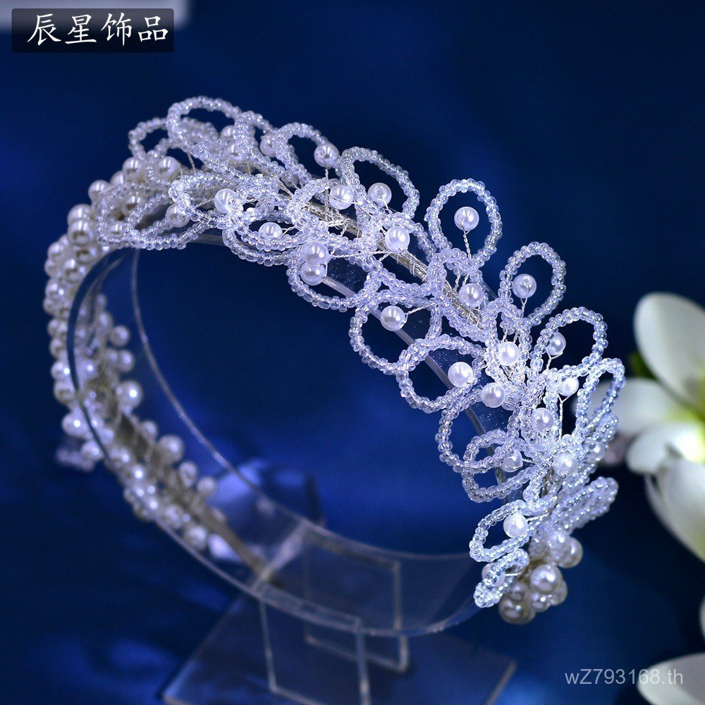 ชุดคาดศีรษะเจ้าสาวยอดนิยม Chenxing CP606 ทำมืออย่างพิถีพิถัน เพิ่มความสวยงามในงานแต่งงาน