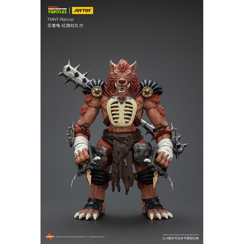 JOYTOY TMNT-Rahzar ตัวเลขการกระทําตุ๊กตาตกแต่งของขวัญคอลเลกชันรุ่นเดิมรวบรวมของเล่น Figura