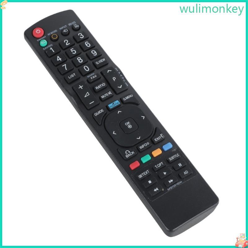 WU เปลี่ยนรีโมทคอนโทรล AKB72915244 ทดแทนรีโมทคอนโทรลสําหรับ 32LV2530 22LK330 26LK330 32LK330 37LK430