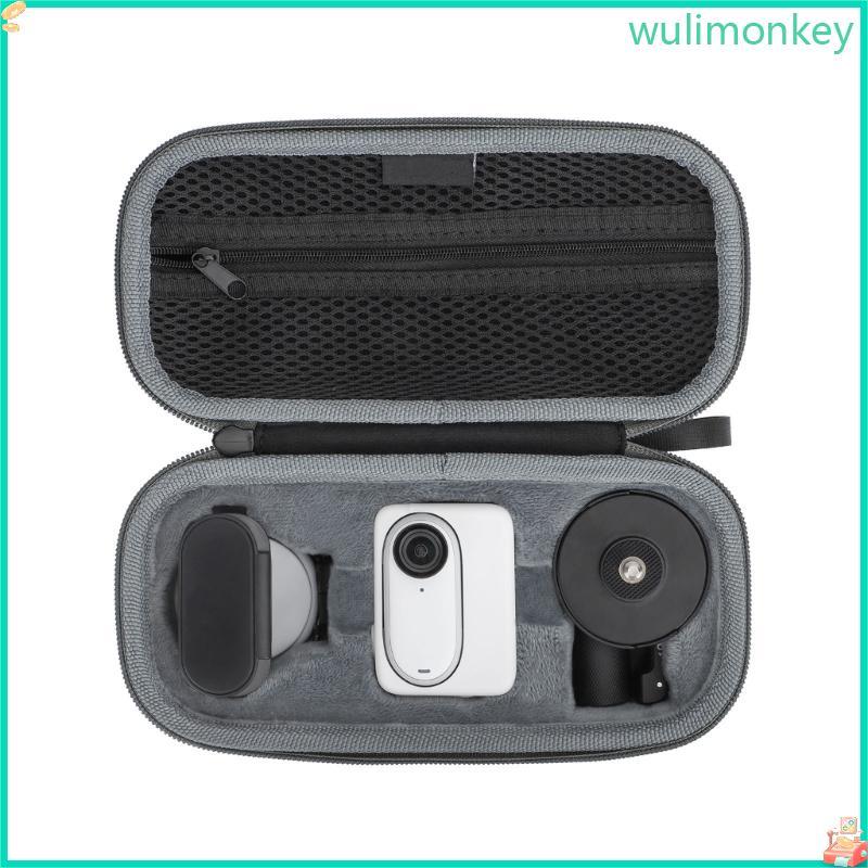 WU เคสแข็งแบบพกพาสําหรับ GO 3 Camera Travel Carrying Storage Bag