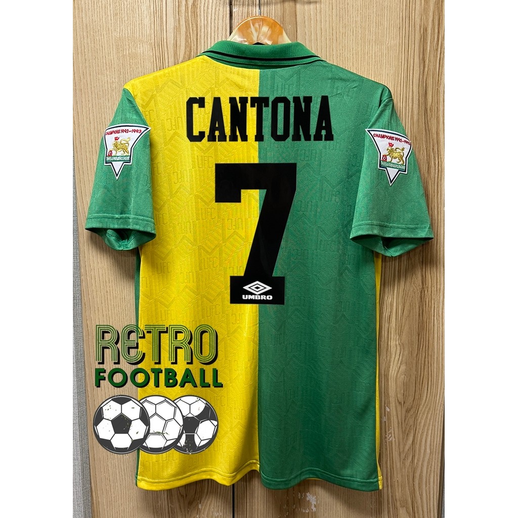 เสื้อฟุตบอลย้อนยุค Retro IIมuยู ปี 1992 ชุดเยือน Away คอเชือกสกรีนชื่อนักเตะพร้อมอาร์มEPL (รับประกันคุณภาพสินค้า)
