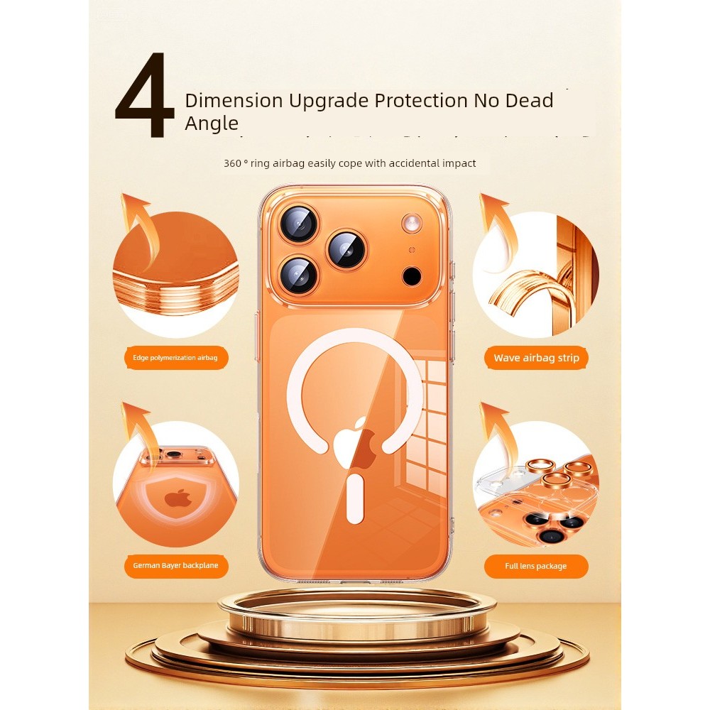 เคสมือถือ iphone iphone 15 plus ผ่อน 0% [Beyond Official Crystal Magnetic] เคสมือถือสำหรับห้องน้ำแรก