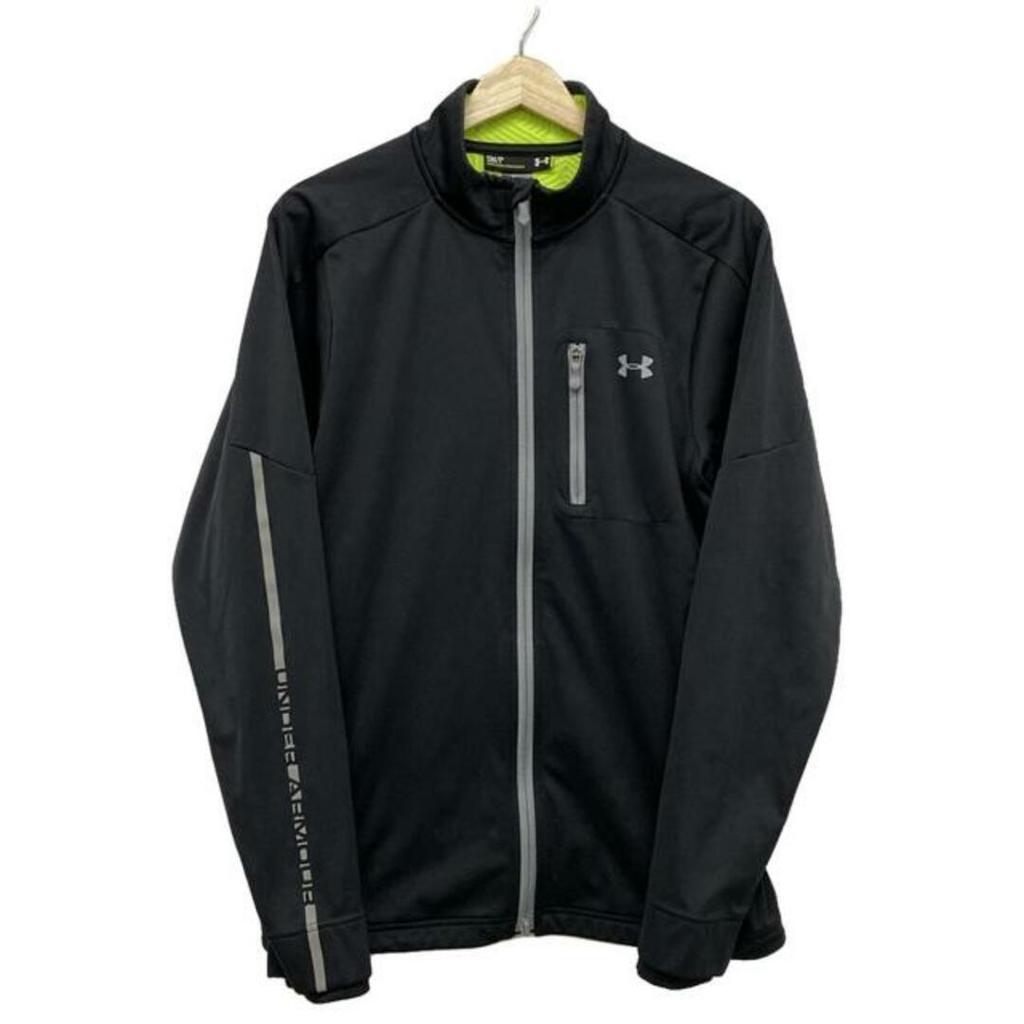 Under Armour Blouson Jacket gray Size s black Long sleeves Direct from Japan Secondhand