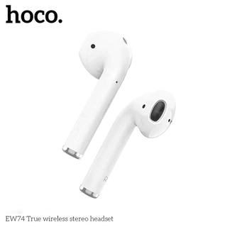 HOCO EW74 คือหูฟังไร้สายแบบ (TWS) ที่ใช้การเชื่อมต่อผ่าน บลูทูธ 5.4 มีดีไซน์แบบกึ่งอินเอียร์ (semi-in-ear)