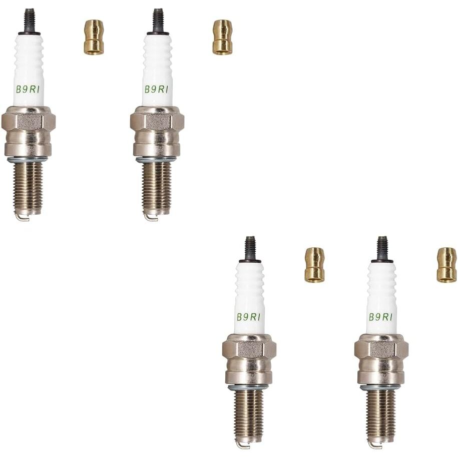 TORCH 4PCS B9RI Iridium Spark Plug Repalce สําหรับ CR9EK CR8EK CR9EVX CR9E CR9EB PMR9B Spark Plug, ส