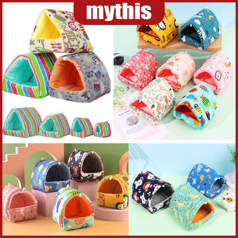 [MYTHIS] Hamster House Cute Mini Cage สบาย Rabbit Squirrel Warm Mat