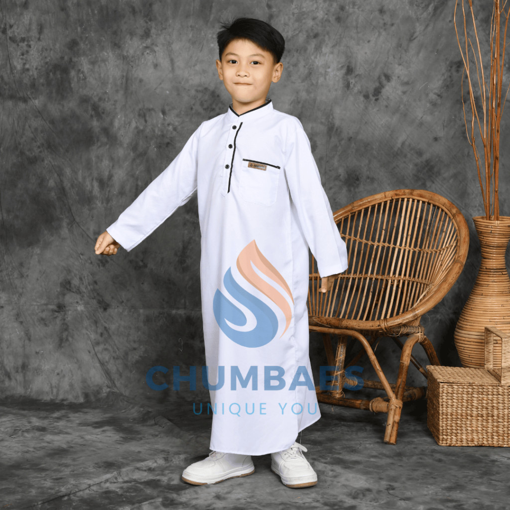 จัดส่งฟรีเสื้อคลุมเด็กพรีเมี่ยม 1-11 ปีแขนยาว Alief Series Original Chubaes Q9J9