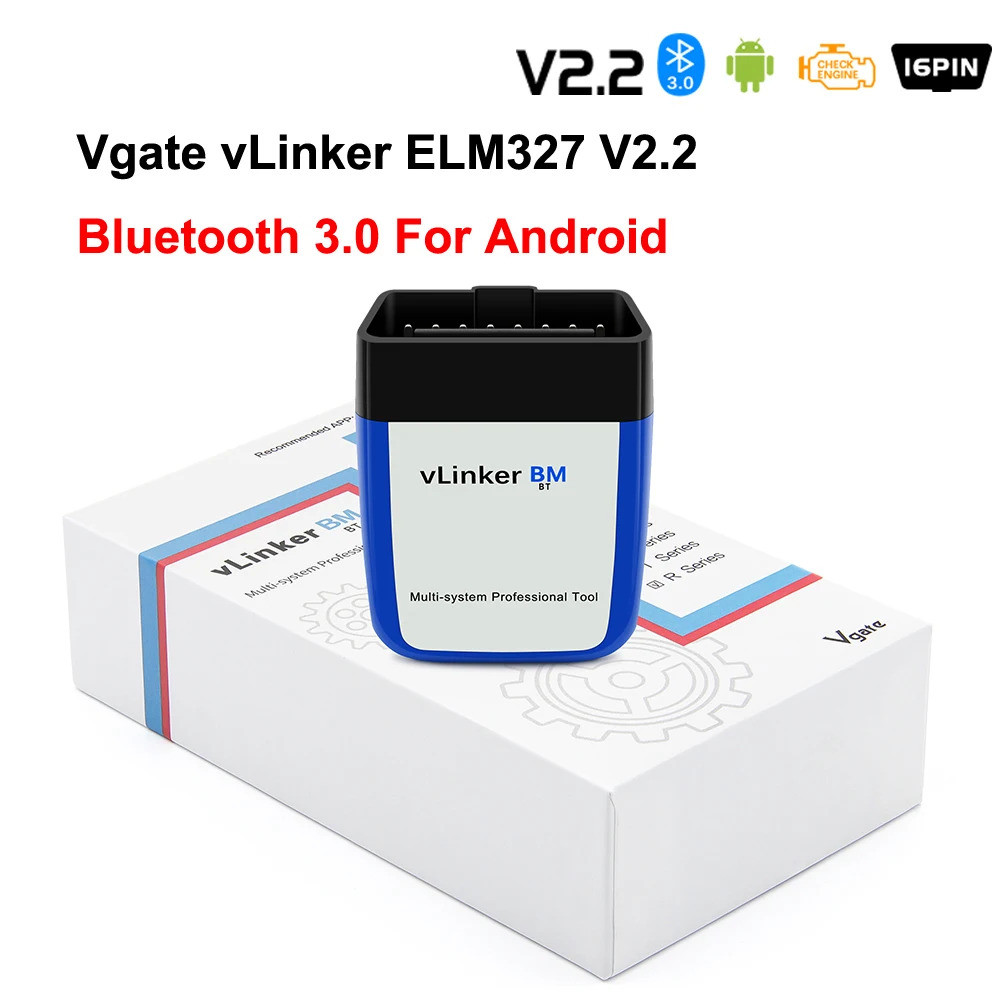 Hot Deal Vgate Vlinker Bm + Elm327 V2.2 Bt 4.0 Wifi สําหรับ Bmw Scanner Obd 2 Obd2 รถวินิจฉัยเครื่อง