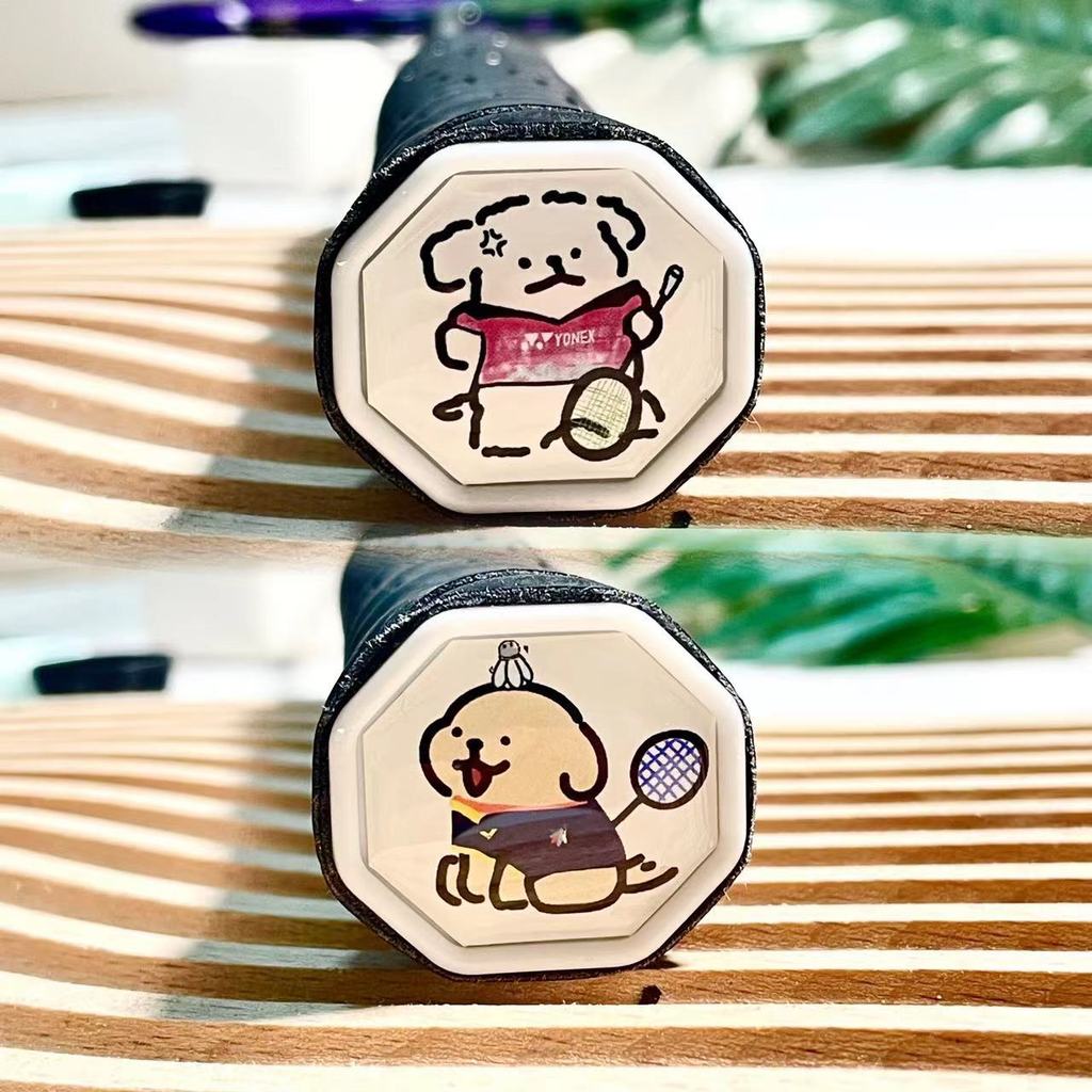 สติกเกอร์ตกแต่งไม้แบดมินตัน แบบการ์ตูน ใหม่ล่าสุด