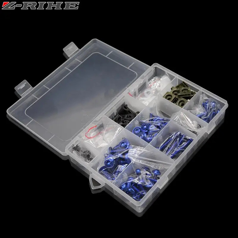 สําหรับ Yamaha TDM 850 900/A TMAX 500/530 SX/DX SRV250 SRX 400 600 TDR250 Complete Fairing Bolt Nut 