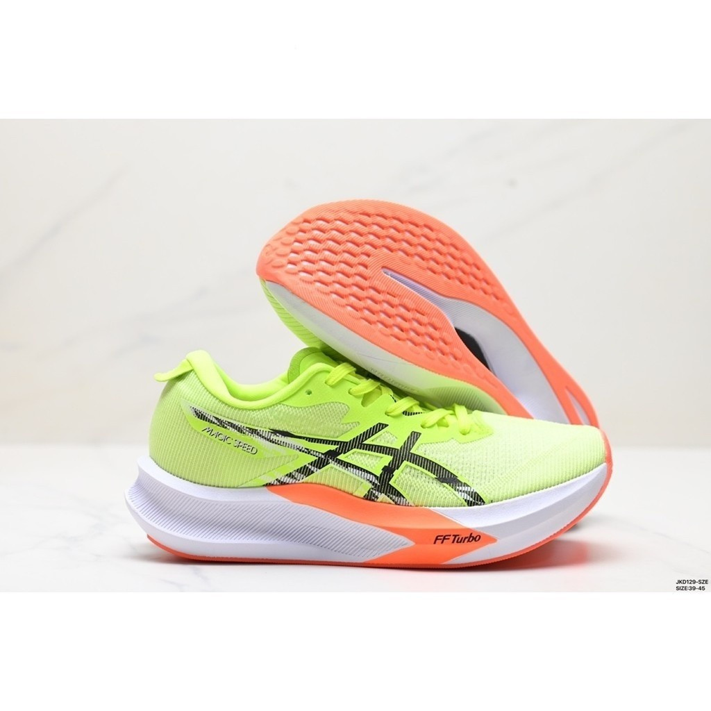 Magic Speed 4 Paris Olympics รองเท้าวิ่ง Low-Top นุ่มทนต่อการสึกหรอ V74D