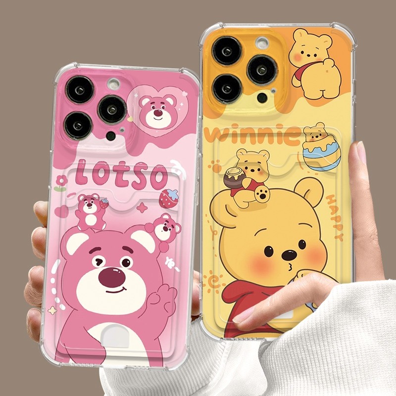 Winnie Pooh Hello Kitty Soft TPU Case สําหรับ OPPO N53 A16 A17K C11 C20A A58 Realme หมายเหตุ 50 A78 