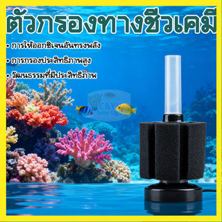 【ลดราคาพิเศษ】 กรองฟองน้ำตู้ปลา ฟองน้ำกรองชีวภาพ ฟองน้ำกรองละเอียด น้ำใส ปลาแข็งแรง 💧