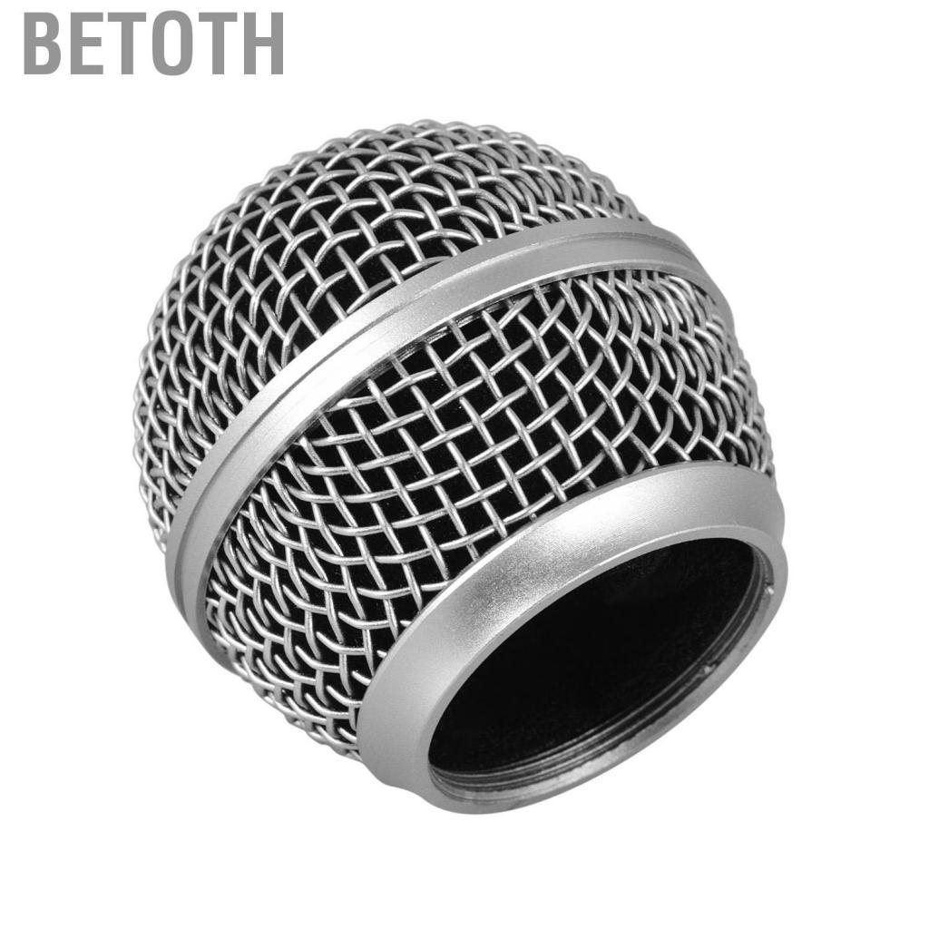 Betoth Betoth YIWENG ไมโครโฟน Grille MIC เปลี่ยนหัวบอลใช้งานร่วมกับ Shure SM58/SM58S/SM58LC/BETA58/B