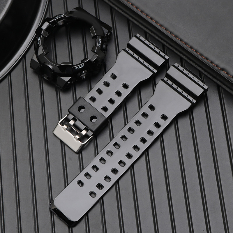 เหมาะสําหรับ GA-700SK 710 735 5413 5522 Glacier โปร่งใสเรซิ่นสายนาฬิกาสร้อยข้อมือ TWDN