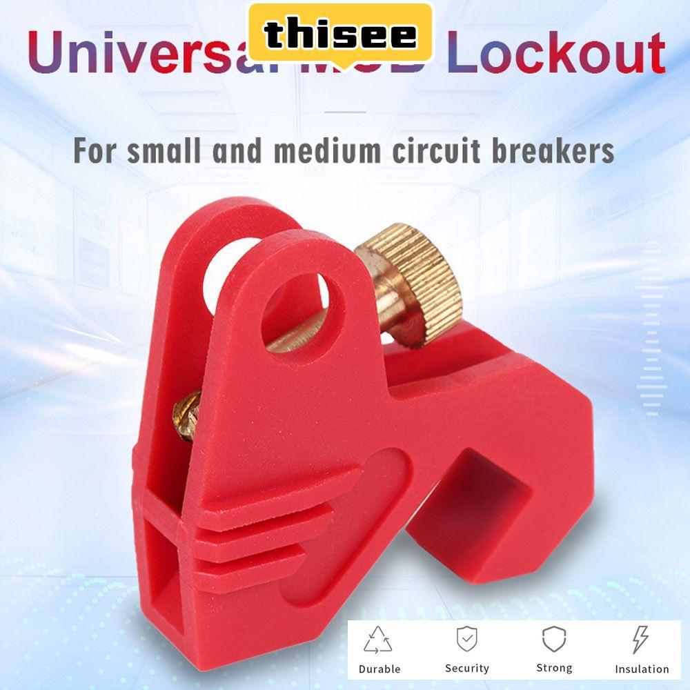 GOGEOUS Lockout MCB Nylon Portable Circuit Breaker Lockout