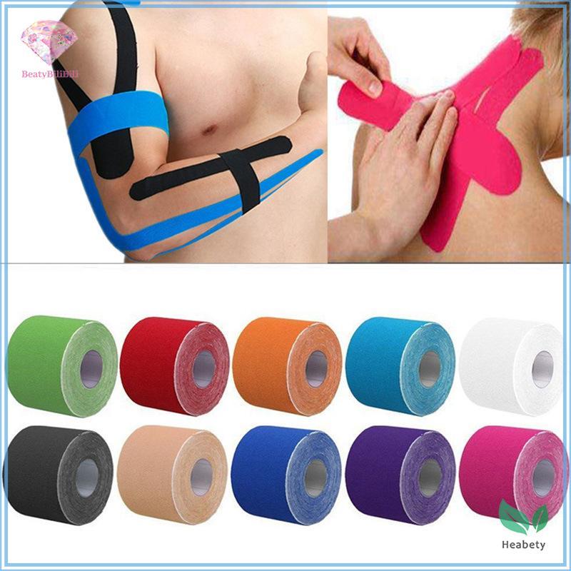 Heabety Tape Athletic Tape Recovery Tape Running Knee Muscle Protector Sciss ใหม่