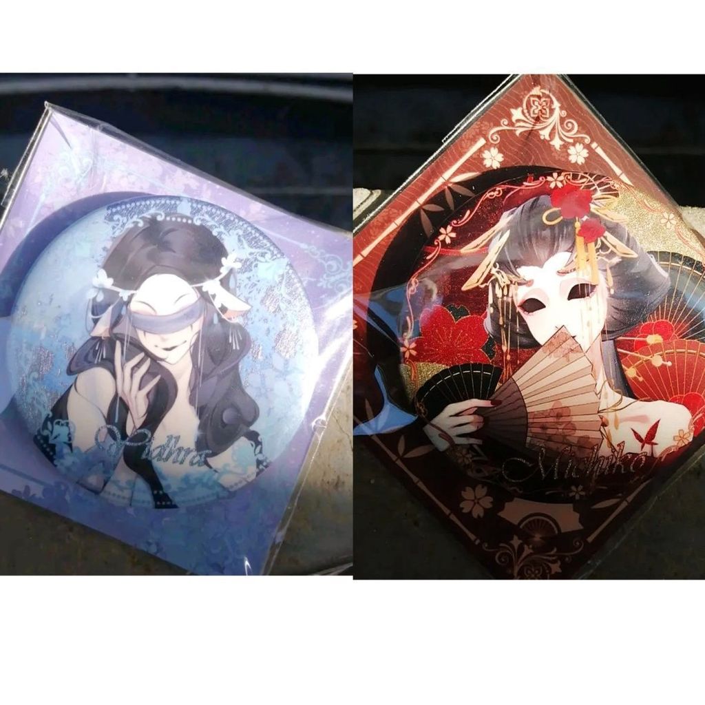 Identity V รอบ Badge Michiko เข็มกลัด Yidhra Pins กระเป๋า Accesorios อะนิเมะสินค้าคอลเลกชัน Kawaii โ
