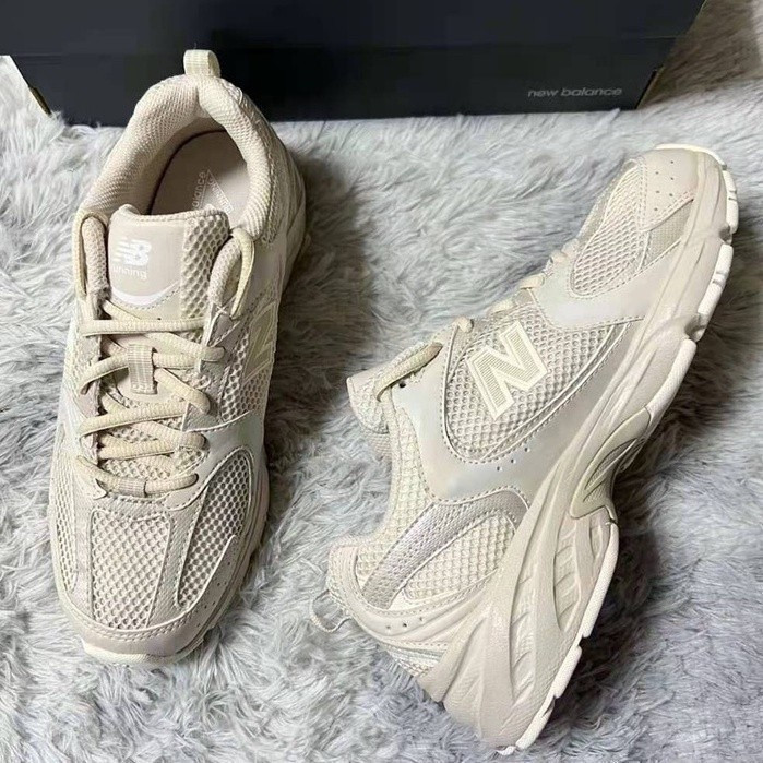 NEW BALANCE พร้อมกล่อง!สีชานมนิวบาลานซ์ 530